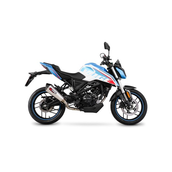 Scorpion Exhaust VOGE R125, EURO 5+, 2025-CURRENT, STAINLESS STEEL SERKET TAPER FULL SYSTEM